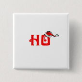 Ho Vierkante Button 5,1 Cm (Voorkant)
