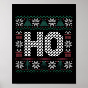 Ho Waar is mijn Ho met Kerstmis Xmas Koppels Overe Poster