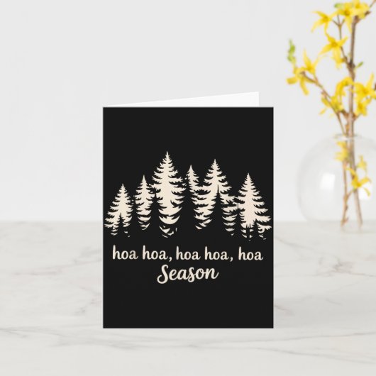 Hoa Hoa Hoa Hoa Hoa Season Vibes Kaart (Gele Bloem)