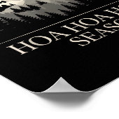 Hoa Hoa Hoa Hoa Season Autumn  Poster (Hoek)