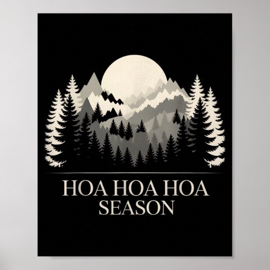 Hoa Hoa Hoa Hoa Season Autumn  Poster (Voorkant)