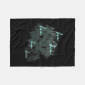 Hoa Hoa Hoa Seizoen Fleece Deken (Voorkant (Horizontaal))