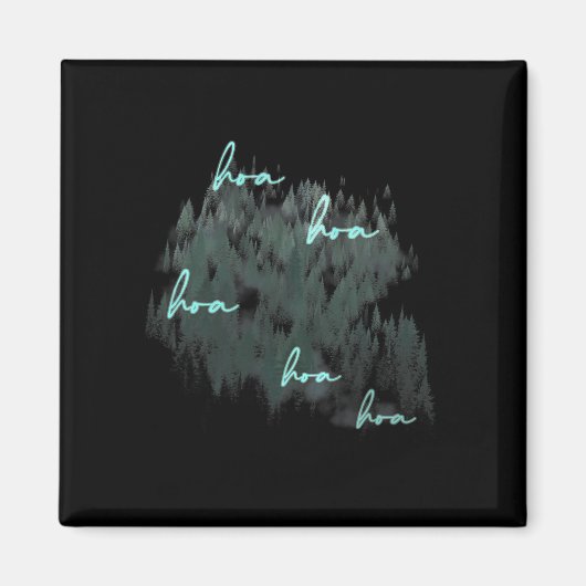 Hoa Hoa Hoa Seizoen Magneet (Voorkant)