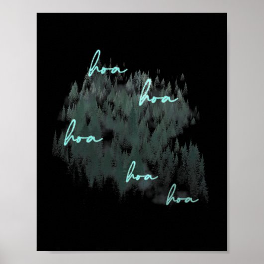 Hoa Hoa Hoa Seizoen Poster (Voorkant)