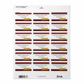 Hoagie Sale Hoagie Label (Full Sheet)