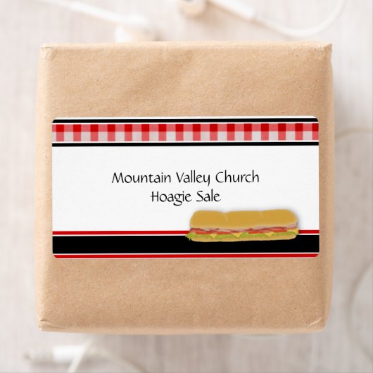 Hoagie Sale Hoagie Label (Insitu)