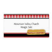 Hoagie Sale Hoagie Label (Voorkant)