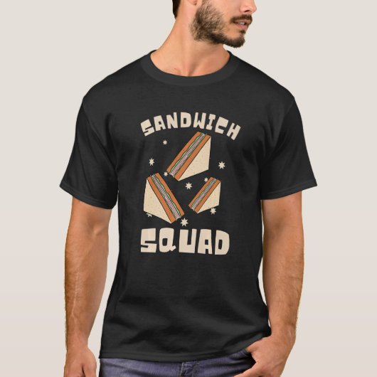 Hoagie Sub Artist And Sandwich Maker - Sandwich Sq T-shirt (Voorkant)