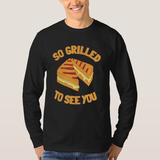 Hoagie Sub Artist en Sandwich Maker - gegrilde Che T-shirt (Voorkant)