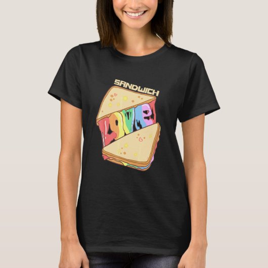 Hoagie Sub Artist en Sandwich Maker Sandwich Ga T-shirt (Voorkant)