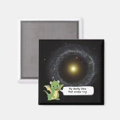 Hoag's Object Astrofysica Humor  Magneet (Voorkant / Achterkant)