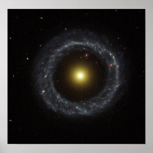 Hoag's Object Galaxy Poster