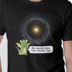 Hoag's Object Schattig Draak Astronomie Humor T-shirt