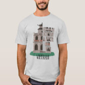 Hoan Kiem Lake Hanoi – Tijdloos monument Graphic D T-shirt (Voorkant)
