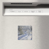 Hoar frost Markeaton Derby.UK.2012 Magneet (Insitu (Vaatwasser))
