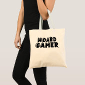 Hoard Gamer Fun bordspel Slogan verzamelen Tote Bag (Voorkant (product))