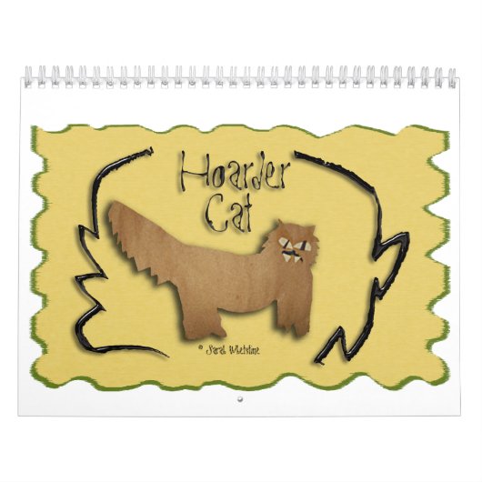 Hoarder Cat Calendar 2014 Kalender (Hoes)