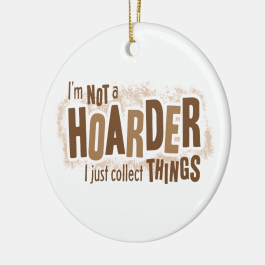 Hoarder Keramisch Ornament (Links)