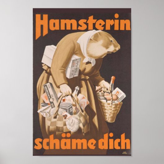 Hoarder Shame on You Poster (Voorkant)