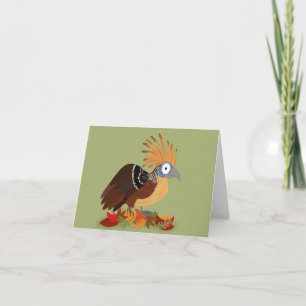 Hoatzin-kaart Kaart