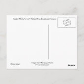 Hoatzin "Stinky Turkey" Briefkaart (Achterkant)