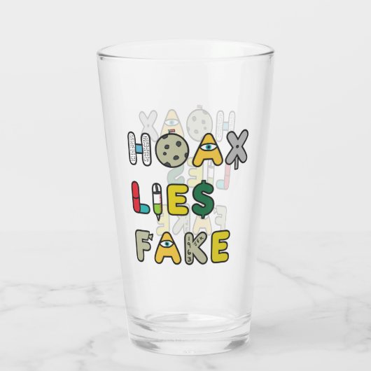 Hoax liegt nep glas (Achterkant)