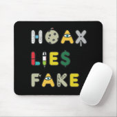 Hoax liegt nep muismat (Met muis)