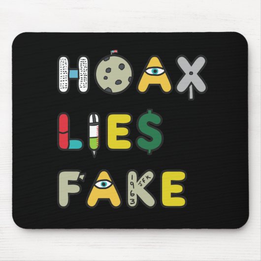 Hoax liegt nep muismat (Voorkant)