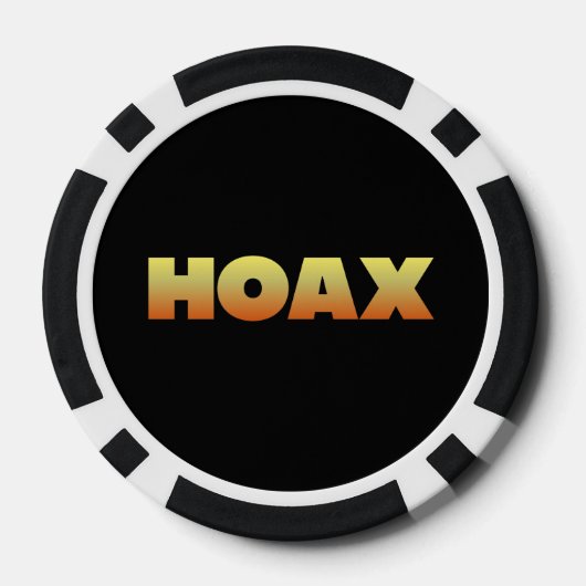 HOAX POKER CHIPS (Achterkant)