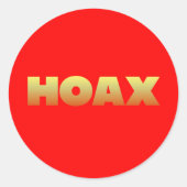 HOAX STICKER STICKERS (Voorkant)
