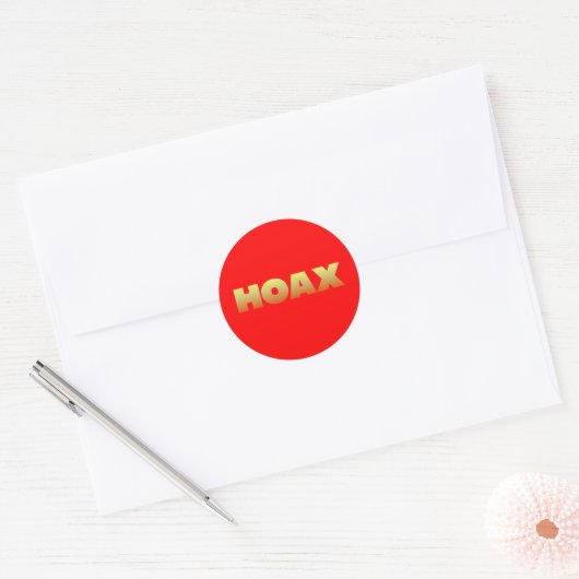 HOAX STICKER STICKERS (Envelop)