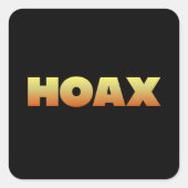 HOAX STICKER STICKERS (Voorkant)