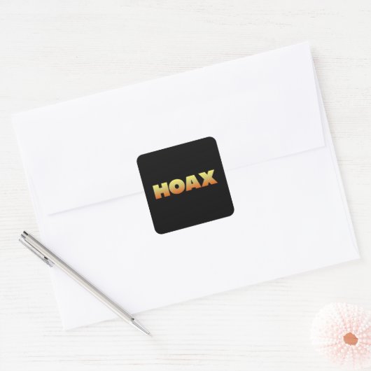 HOAX STICKER STICKERS (Envelop)