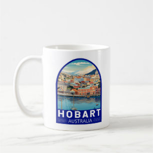Hobart Australië Reizen Kunst Vintage Koffiemok