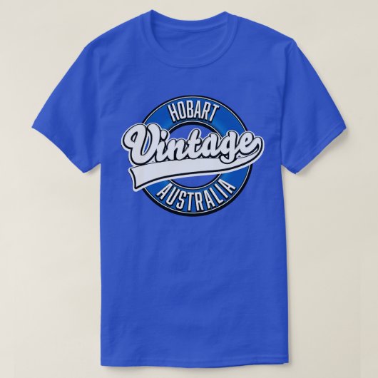 Hobart australië  stijl t-shirt (Design voorkant)