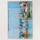 Hobart Harbor Tasmania Jigzaag Puzzle Legpuzzel (Verticaal)