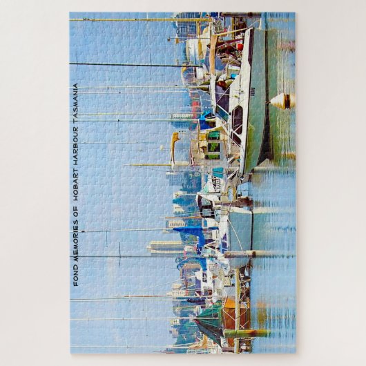 Hobart Harbor Tasmania Jigzaag Puzzle Legpuzzel (Verticaal)
