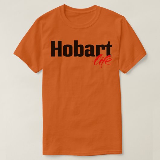 Hobart Life T-shirt (Design voorkant)