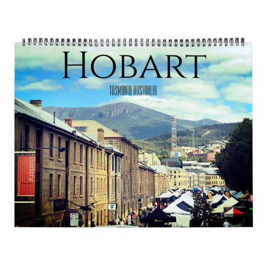 Hobart Tasmanië 2026 Groot Kalender (Hoes)