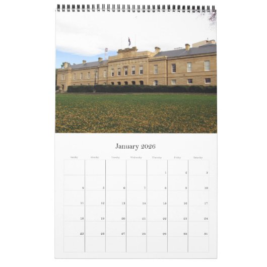 hobart tasmanie kalender (Jan 2026)