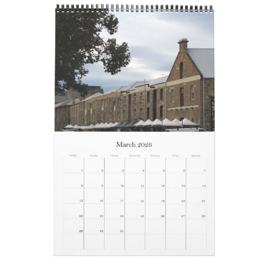 hobart tasmanie kalender (Mar 2026)