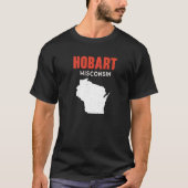 Hobart USA State America Travel Montanan Helena T-shirt (Voorkant)