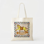 Hobbelpaard tote bag (Voorkant)