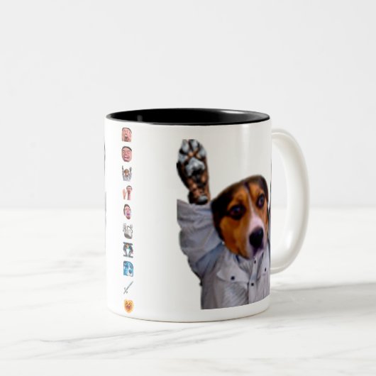 hobbHype Mok met mote Stripe (Voorkant rechts)