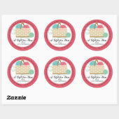 Hobbies voor het inkepen van gehaakte garens ronde sticker (Vel)