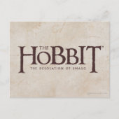 Hobbit Logo - Donker Briefkaart (Voorkant)