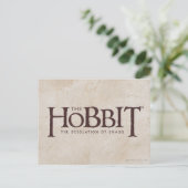 Hobbit Logo - Donker Briefkaart (Staand voorkant)