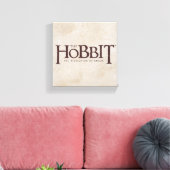 Hobbit Logo - Donker Canvas Afdruk (Insitu (Woonkamer))
