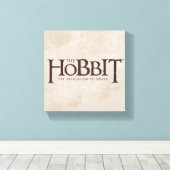 Hobbit Logo - Donker Canvas Afdruk (Insitu (Houten vloer))