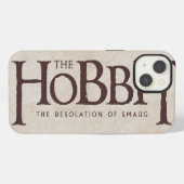 Hobbit Logo - Donker iPhone Hoesje (Achterkant horizontaal)